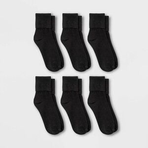 a new day Turn Cuff Socks 6 Pairs